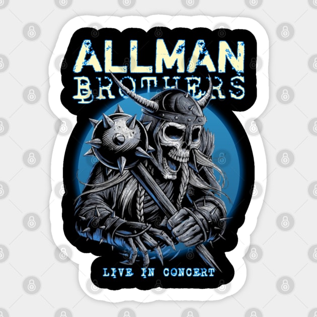 Allman brothers Sticker by Dongseng ayok store